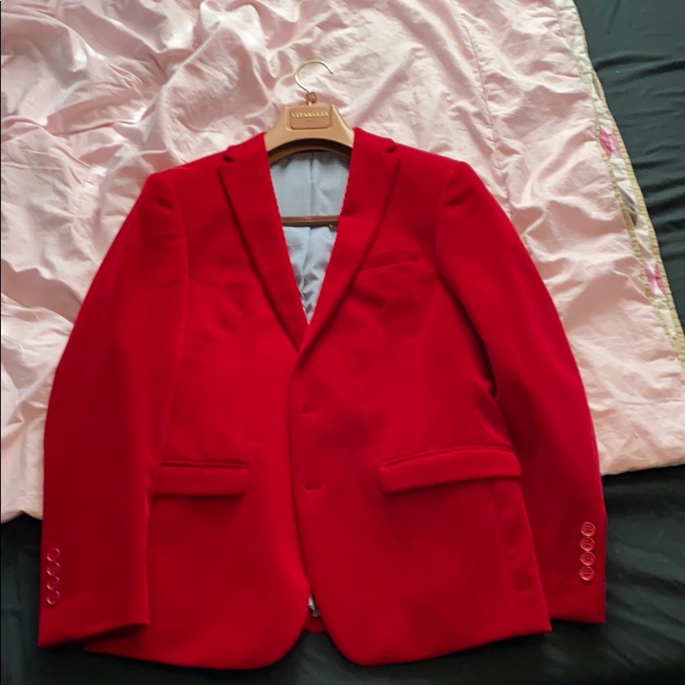 Velvet blazer